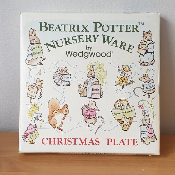 Petter Rabbit 1987 decorative collection plate Wedgwood England - Picture 3 of 3